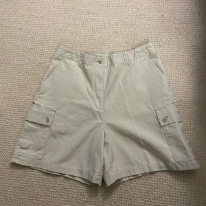Lauren Ralph Lauren Womens Khaki Cargo Shorts